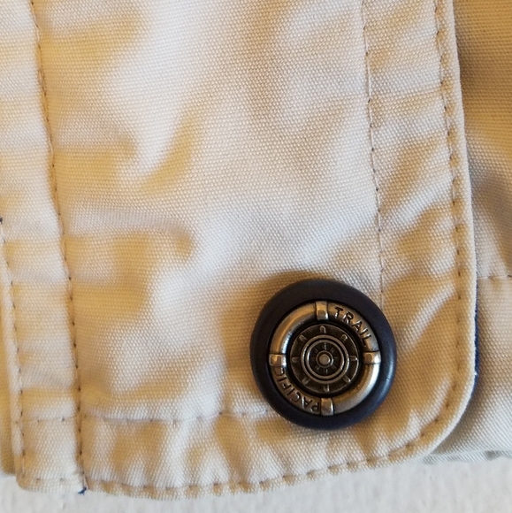 Pacific Trail Women's Jacket with Drawstring Hood Beige Size Large - Picture 12 of 16